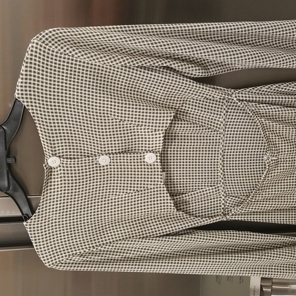 💕CHRISTY DAWN💕 The Sian Dress ~ Olive Gingham XS NWT - Picture 12 of 16